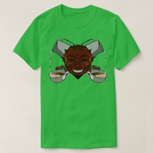 T-shirt Devils Barista pas de légende (Design devant)