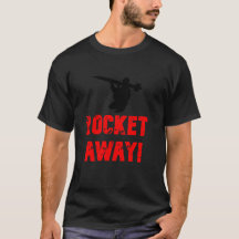 Devil's Court Clothing Rocket Away !Tee