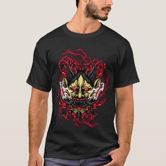 T-Shirt Devil's hoofd (Voorkant)