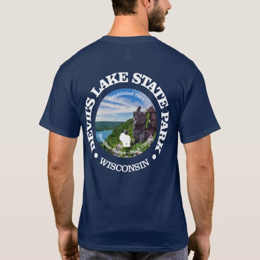 T-shirt Devils Lake SP (Dos)
