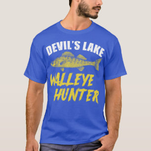 T-shirt Devils Lake Walleye Hunter