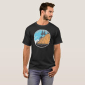 T-shirt Devils Postpile Monument National Vintage (Devant entier)