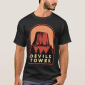 T-shirt Devils Tower WY National Monument (Devant)