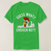 T-shirt Devine quel cul de poulet (Design devant)