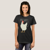 T-shirt Devine quoi Cul de poulet (Devant entier)