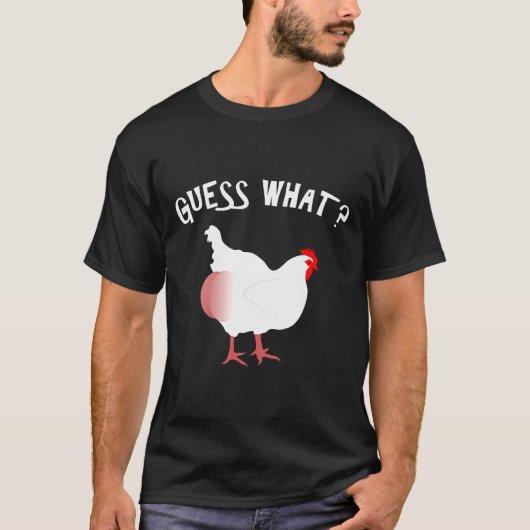 T-shirt Devinez Ce Beurre De Poulet Nice (Devant)