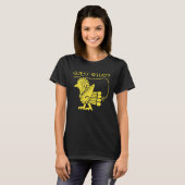 T-shirt Devinez Ce Bouton De Poulet Classique (Devant entier)