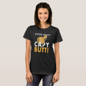 T-shirt Devinez ce Capy Butt Capybara Capibara (Devant entier)