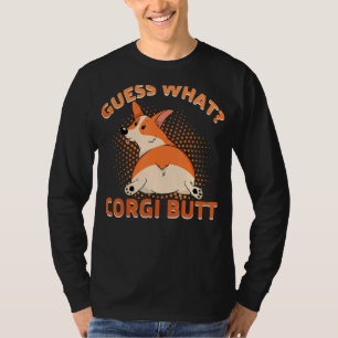 T-shirt Devinez ce Corgi Butt