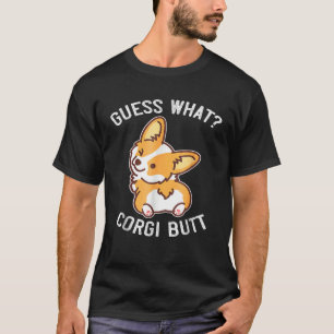 T-shirt Devinez ce Corgi Butt Corgi Chien