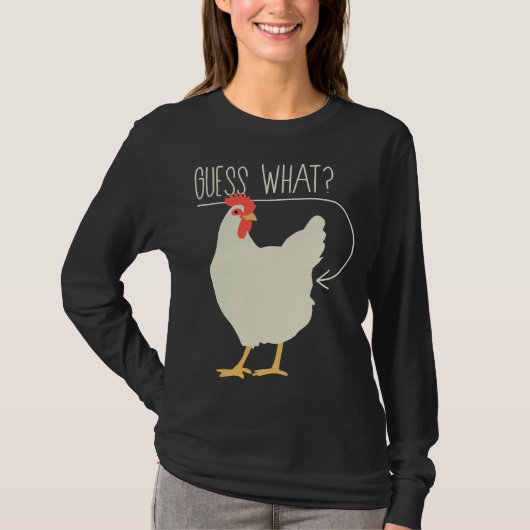 T-shirt Devinez ce cul de poulet 706 (Devant)