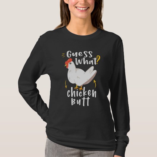 T-shirt Devinez Ce Poulet Mais Devinez Pourquoi Mème De Pl (Devant)