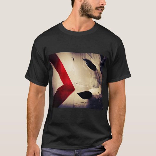 T-shirt Devinez L'Aéronef (Croiseur F-8) (Devant)