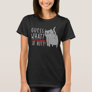 T-shirt Devinez Quel Bouton De Chat ! - Chonk Chat Butt Ki