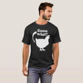 T-shirt Devinez quel bouton de poulet (Devant entier)