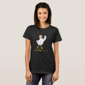 T-shirt Devinez quel bouton de poulet (Devant entier)