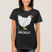 T-shirt Devinez quel bouton de poulet 72 (Devant)