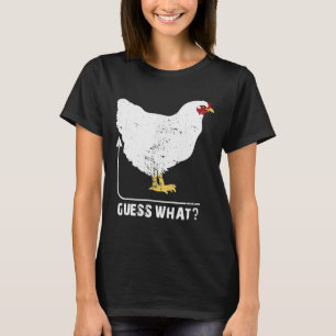 T-shirt Devinez quel bouton de poulet 72