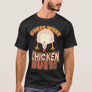 T-shirt Devinez quel bouton de poulet 73