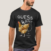 T-shirt Devinez quel Buff Orpington Butt (Devant)