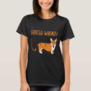 T-shirt Devinez quel Corgi Butt Corgi propriétaire Chien