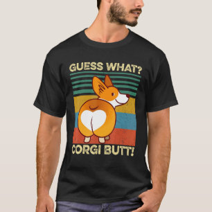 T-shirt Devinez Quel Corgi Fessier Pembroke Welsh Corgi Ch
