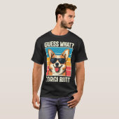 T-shirt Devinez Quel Cul De Corgi 1 (Devant entier)