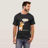 T-shirt Devinez Quel Cul De Corgi Pour Corgi (Devant entier)