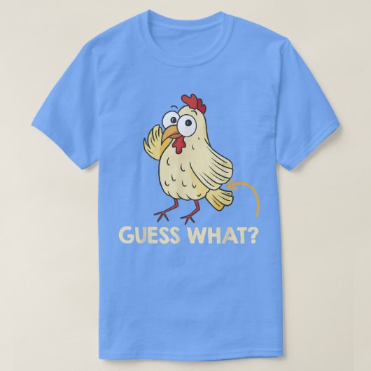 T-shirt Devinez quel éleveur de poulets au poulets461 (Design devant)