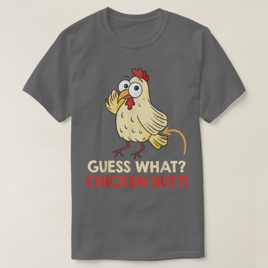 T-shirt Devinez quel éleveur de poulets au poulets 462 (Design devant)