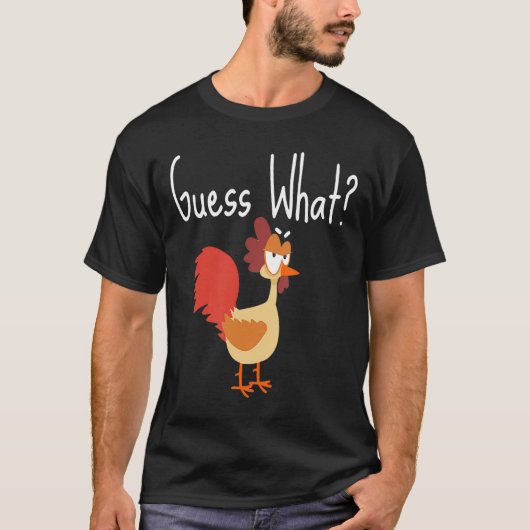 T-shirt Devinez Quel Jeu De Poulet Beurre De Poulet T (Devant)