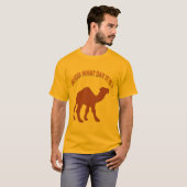 T-shirt Devinez Quel Jour C'est ? Camel de la Journée - Ch (Devant entier)