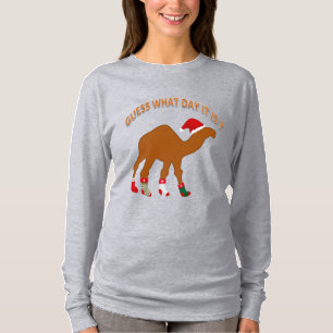 T-shirt Devinez Quel Jour C'est Drôle Noël