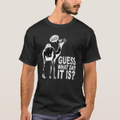 T-shirt Devinez Quel Jour C'Est Hump Day Camel Poids Lifti (Devant)