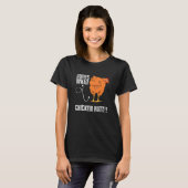 T-shirt Devinez quel mème sarcastique de poulet au beurre (Devant entier)