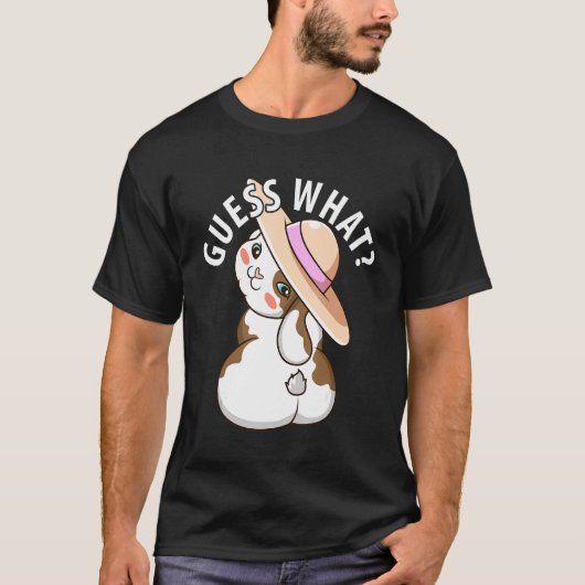 T-shirt Devinez Quel Mignon Moulin Butt ! Femme (Devant)