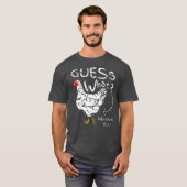 T-shirt Devinez quel poulet Vintage (Devant entier)
