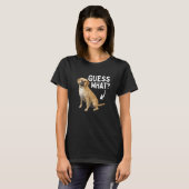 T-shirt Devinez Quel Propriétaire De Chien Hybride Puggle (Devant entier)