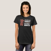 T-shirt Devinez quel singe Butt Funny Singe's Butts Monkey (Devant entier)