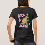 T-shirt Devinez qui est de retour Enseignant, Funny Gator (Dos)
