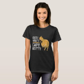 T-shirt Devinez quoi Capy Butt Capybara Capibara (Devant entier)