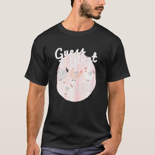 T-shirt Devinez quoi Chicken Squad Tee Pâques Femmes Fille (Devant)