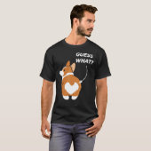 T-shirt Devinez quoi Corgi (Devant entier)