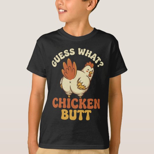 T-shirt Devinez quoi Cul de Poule _8 (Devant)