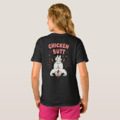 T-shirt Devinez quoi Cul de Poulet Drôle Prépa (Dos entier)