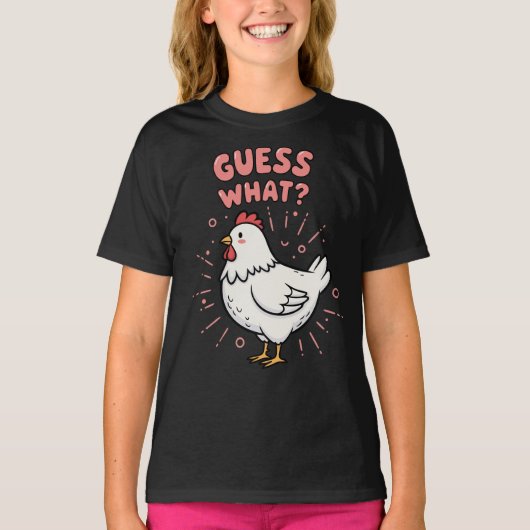 T-shirt Devinez quoi Cul de Poulet Drôle Prépa (Devant)