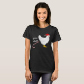 T-shirt Devinez quoi Cul de Poulet Idée de Noël (Devant entier)