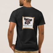 T-shirt Devinez quoi, les lève-tôt (Dos)