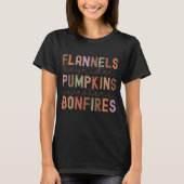 T-shirt Devis d'automne (Devant)