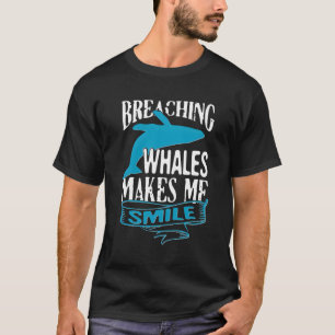 T-shirt Devis De Baleine Pour Baleine Bleue Et Baleine Beu
